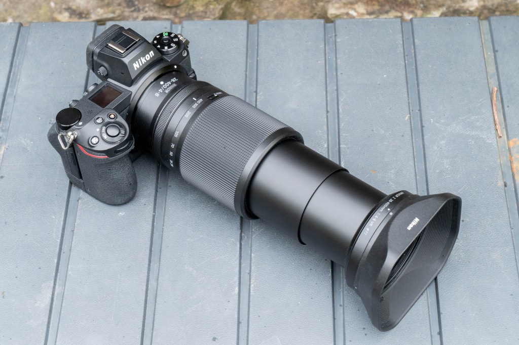 Nikon Nikkor 28-400 F/4-8 VR lens product photo