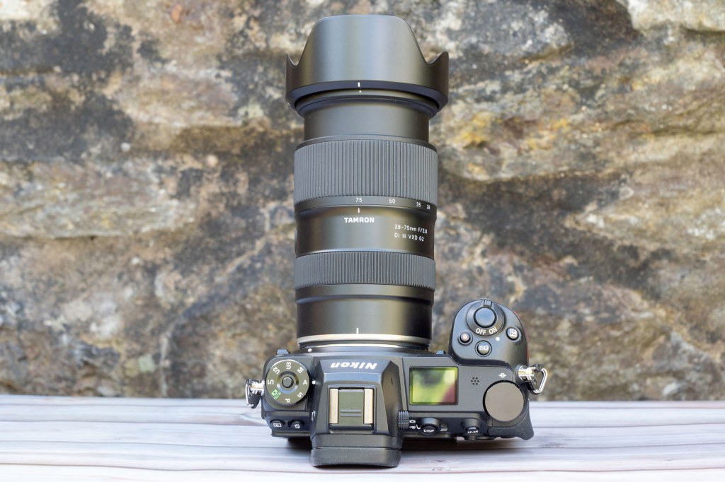 Tamron 28-75mm f/2.8 Di III VXD G2 Lens side view