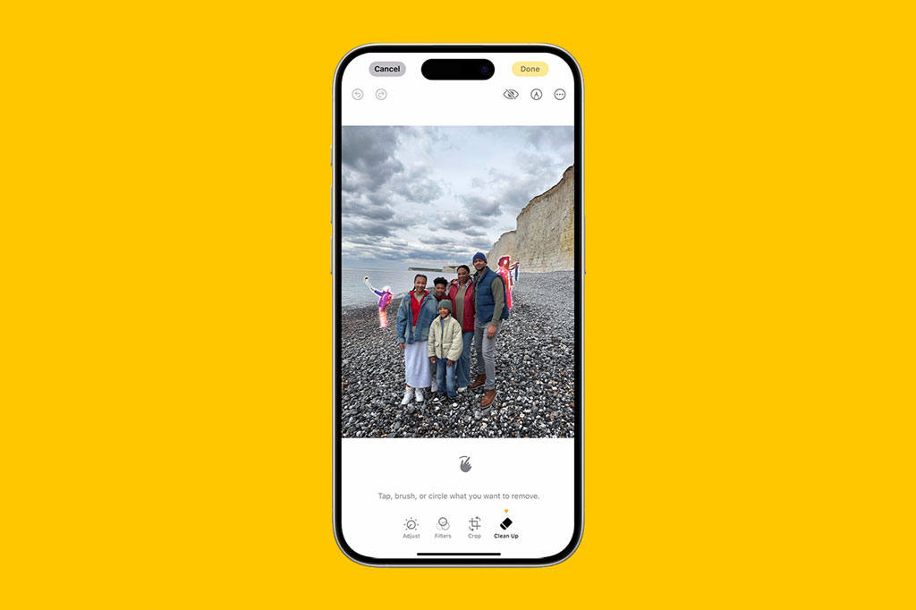 iOS 18 adds new Clean Up tool and Apple photos gets a makeover