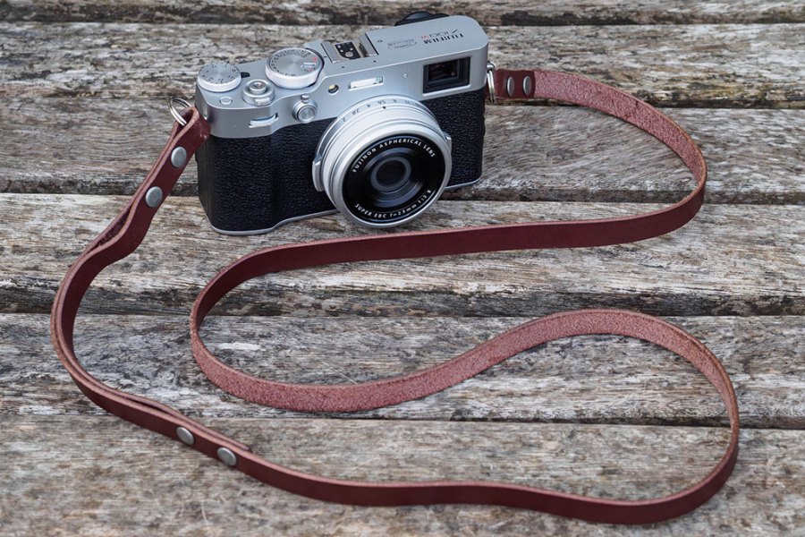 Fujifilm X100VI with Bowman Peak Duo shoulder/wrist strap