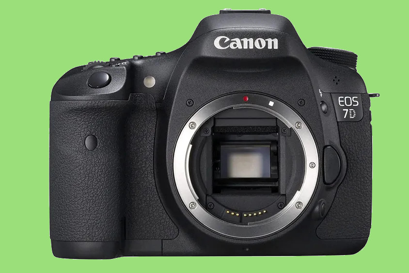 Canon EOS 7D Mark II front view