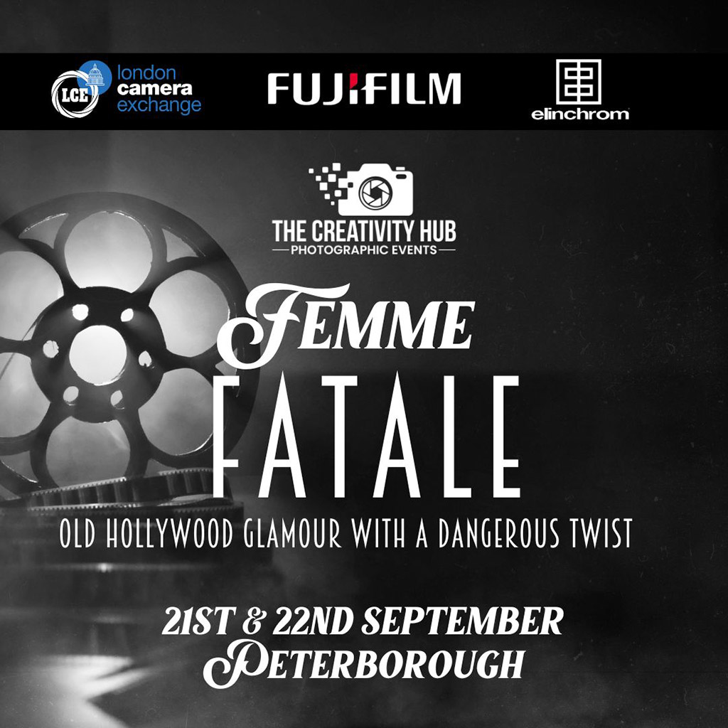 femme fatale event poster creativity hub events