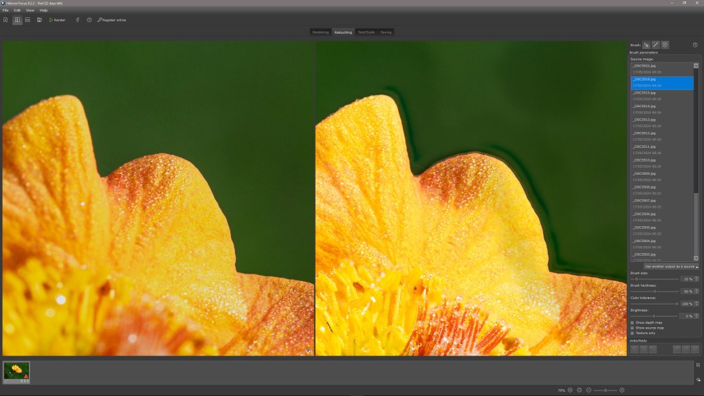 Focus stacking in Photoshop