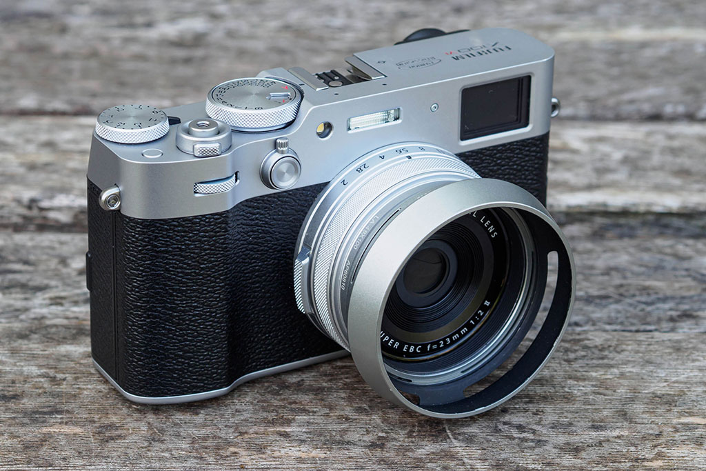 Fujifilm X100VI with JJC LH-X100 hood kit