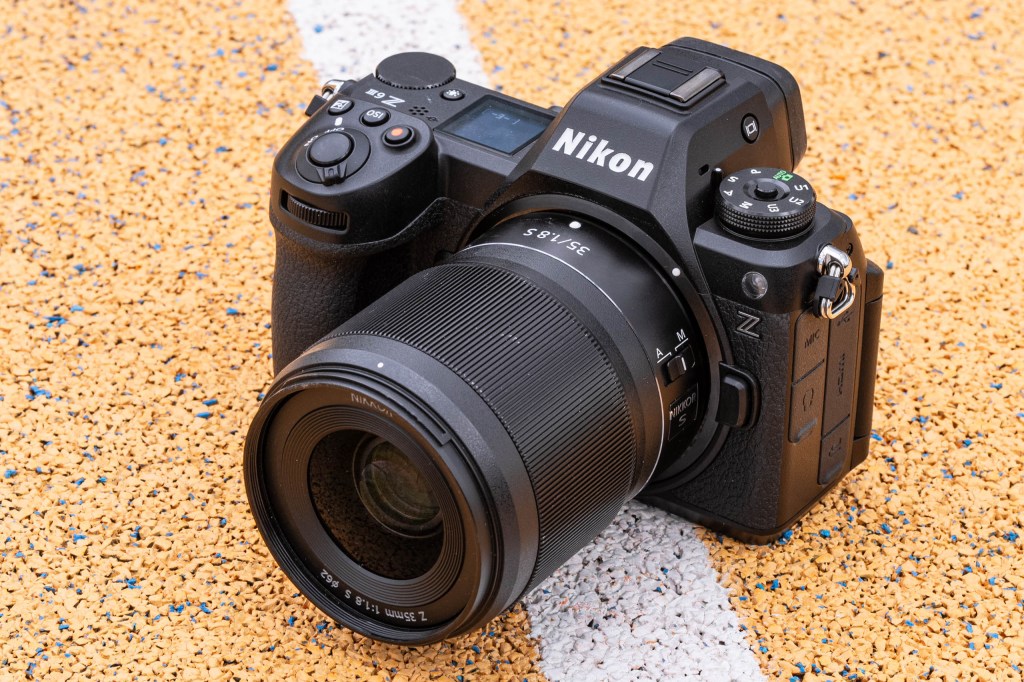 Nikon Z6 III with 35mm f/1.8 lens, AP Awards best cameras