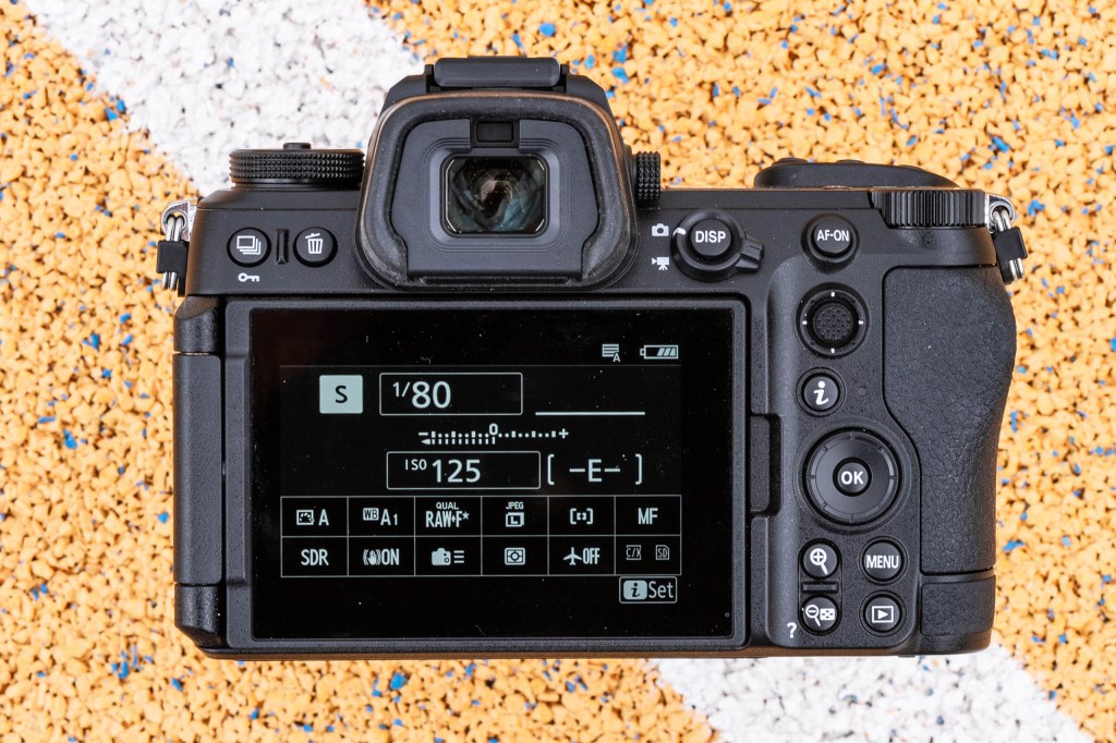 Nikon Z6 III back controls