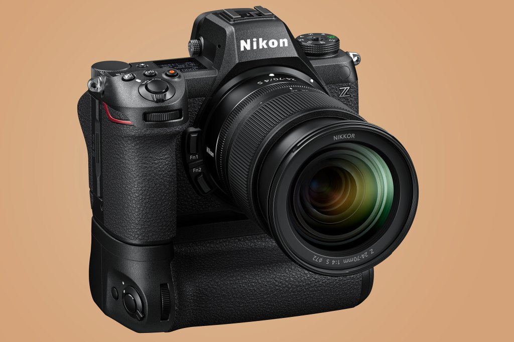 Nikon Z6 III with MB-N14 vertical battery grip