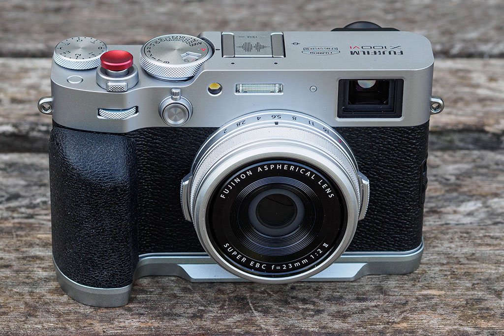 Fujifilm X100VI with SmallRig handgrip 