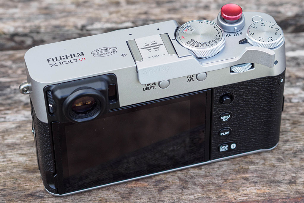 Fujifilm X100VI with SmallRig Thumb Grip 