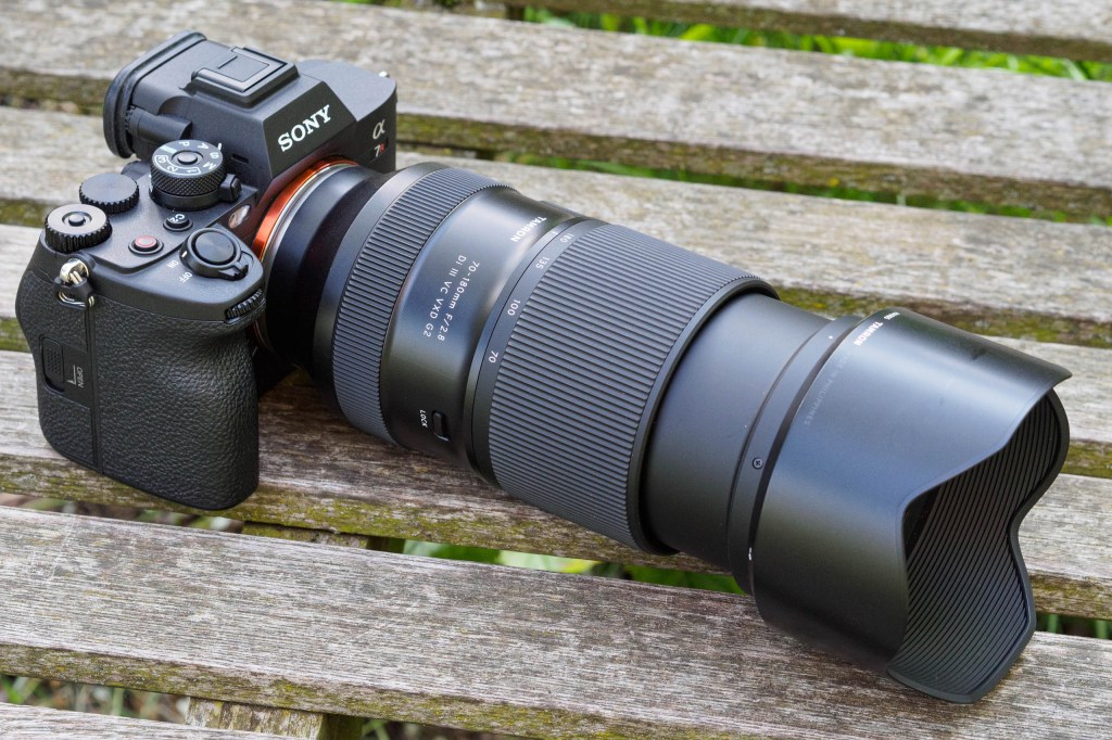 Tamron 70-180mm F/2.8 Di III VC VXD G2 at 180mm with hood