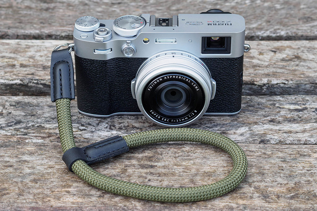 Fujifilm X100VI with VKO rope wrist strap