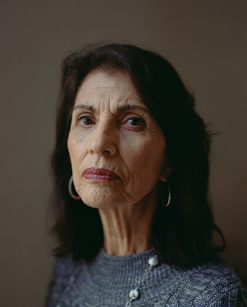 portrait of a woman named Diane Foley the mother of journalist James Foley, who was publicly executed by Isis in 2014