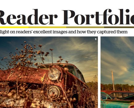Example of the Reader Portfolio pages, featuring images by Karen McBride @kazmcb2023