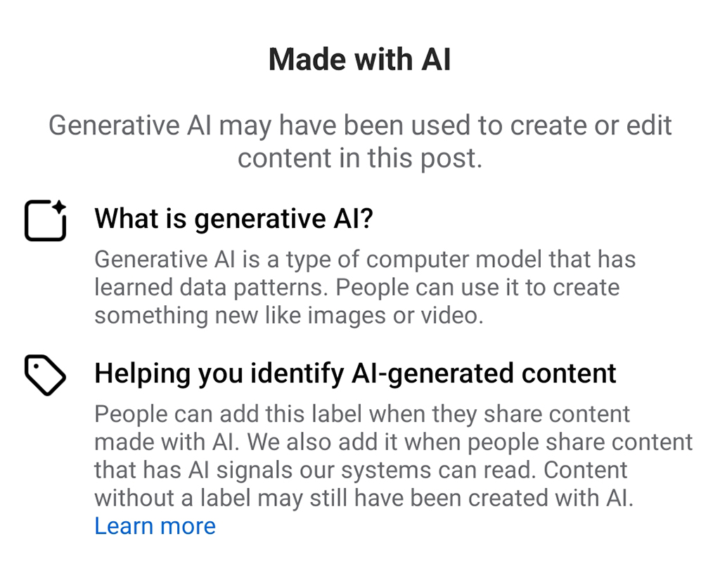 Could ‘Made with AI’ labels be the final nail in the coffin for Meta?