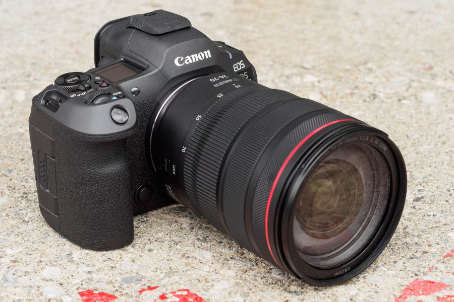 Canon EOS R5 Mark II with RF 24-105mm F4 L IS USM lens