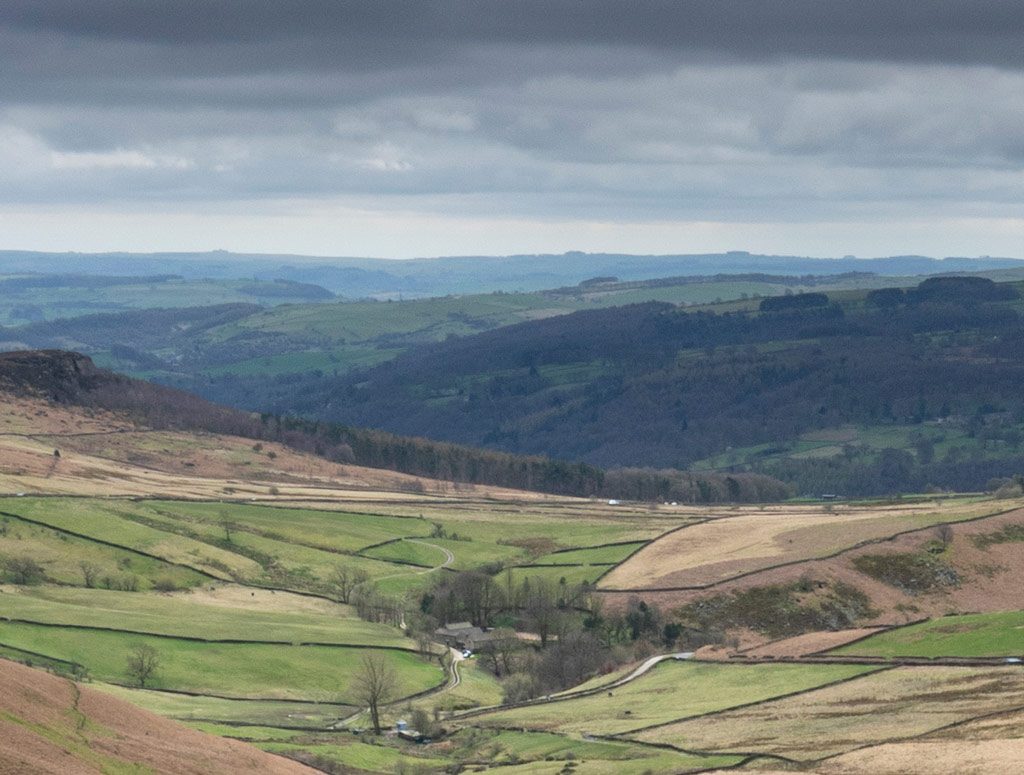 landscape shot with filters, detail