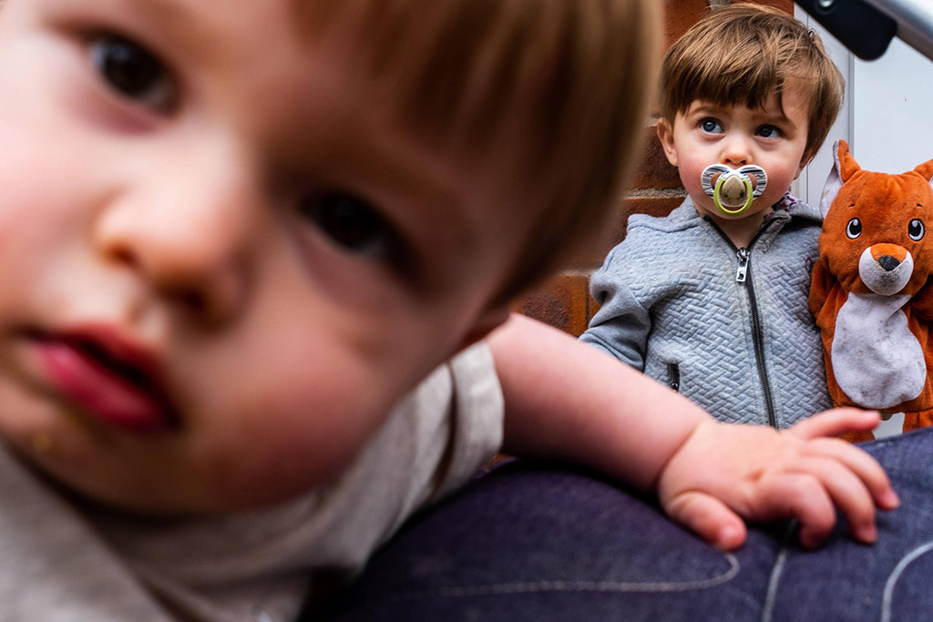 fujifilm life as you see it winner child close to camera with another child in the background