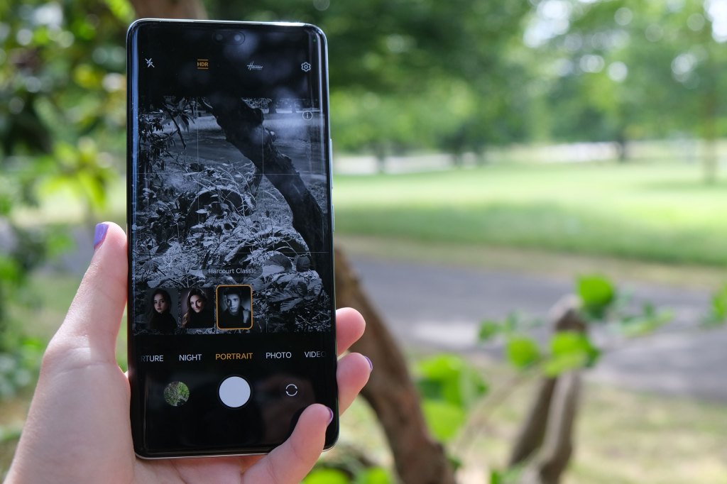 Honor 200 Pro's Portrait mode in use