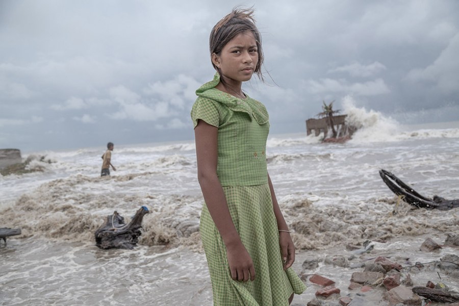 Sinking Sundarbans - Overall Winner mangrove photography awards - Supratim Bhattacharjee, India