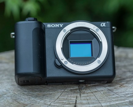 Sony ZV-E10 II sensor. Photo Richard Sibley