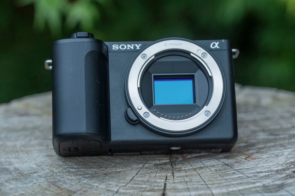 Sony ZV-E10 II sensor. Photo Richard Sibley