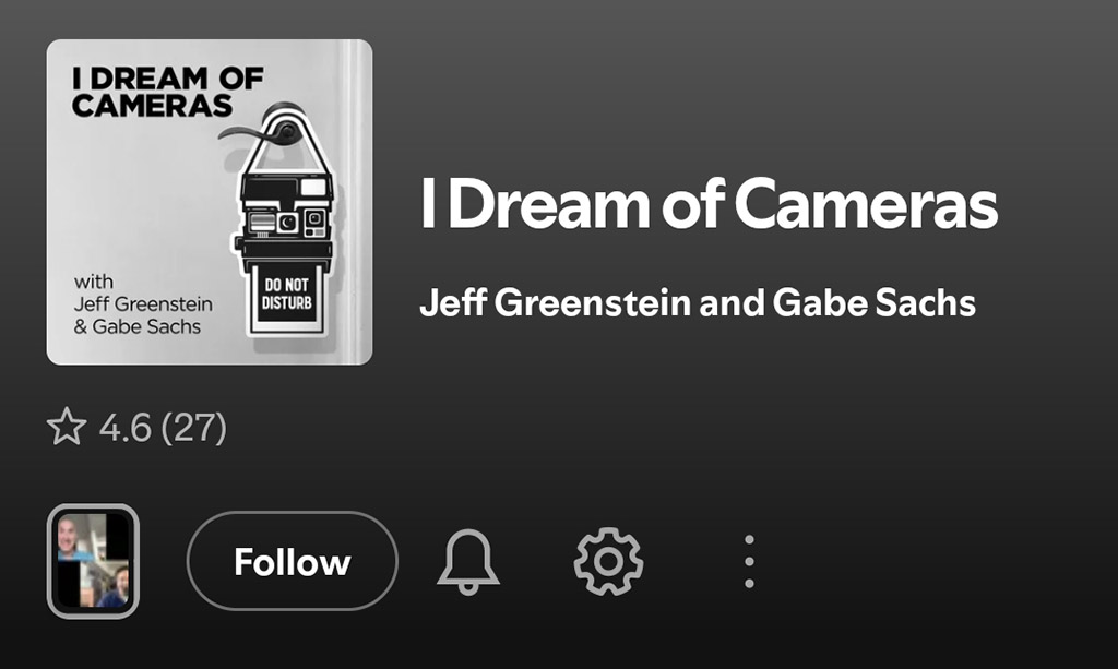 i dream of cameras podcast logo