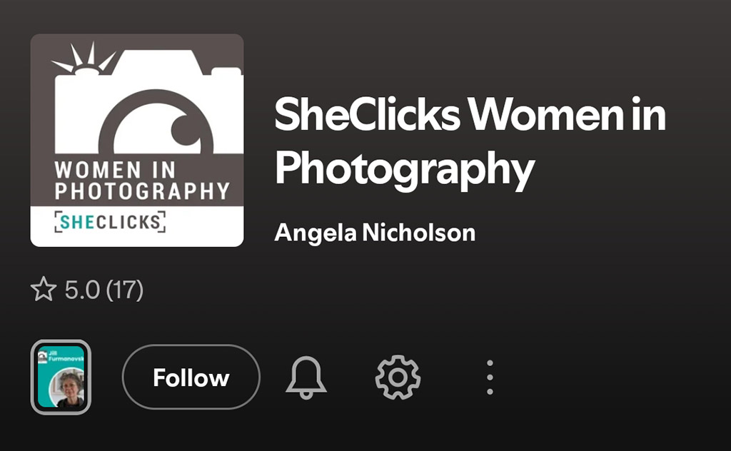 sheclicks women in photography podcast