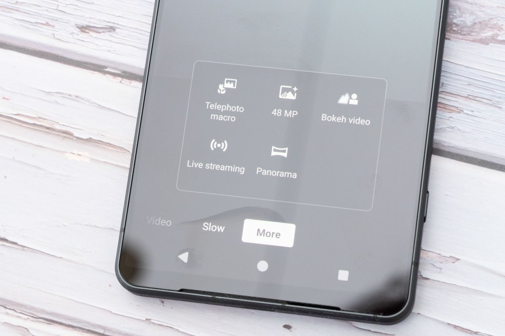 Sony Xperia 1 VI native camera app