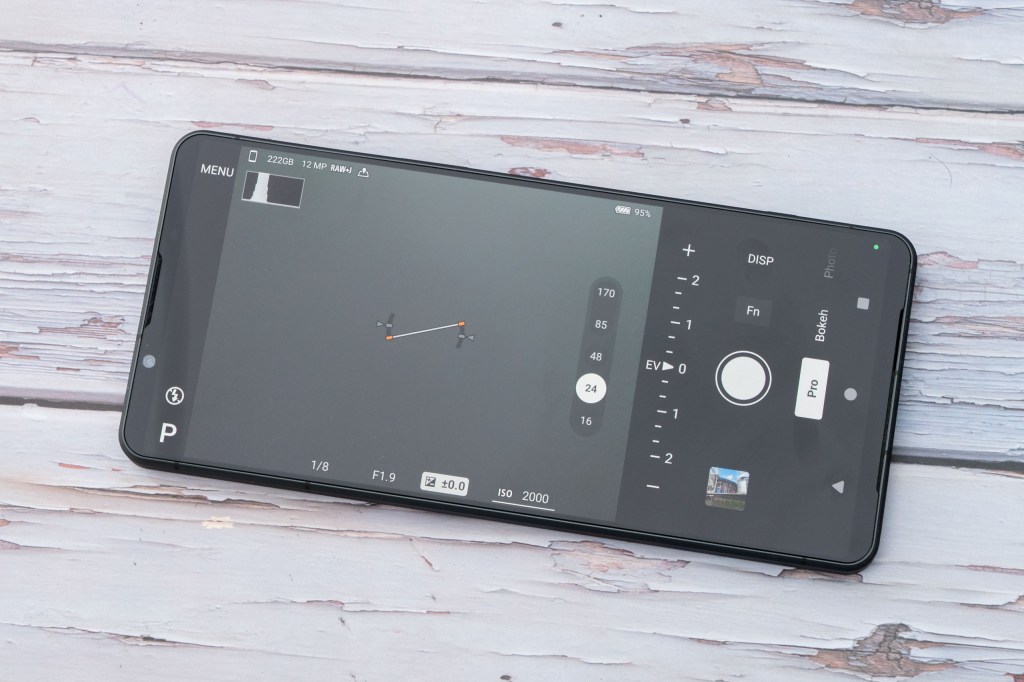 Sony Xperia 1 VI native camera app