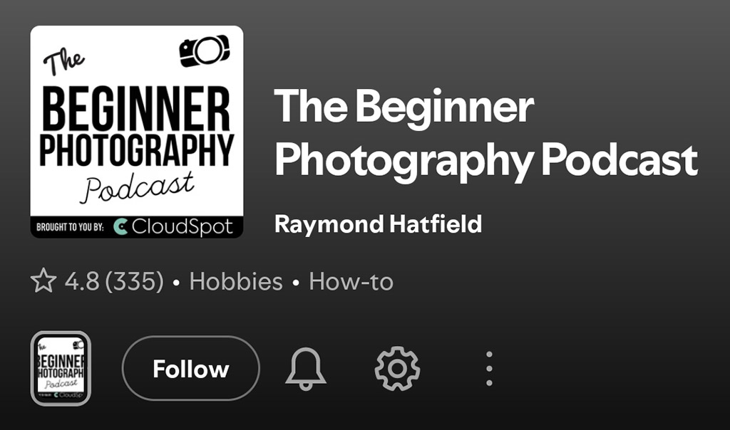 beginner photography podcast