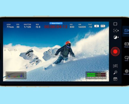 Blackmagic camera app, get cinema camera features and cinematic looks on your phone