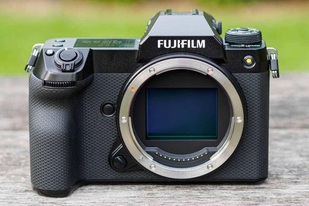 Fujifilm GFX100S II front controls