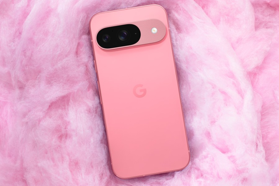 Google Pixel 9 in pink. Photo: Google