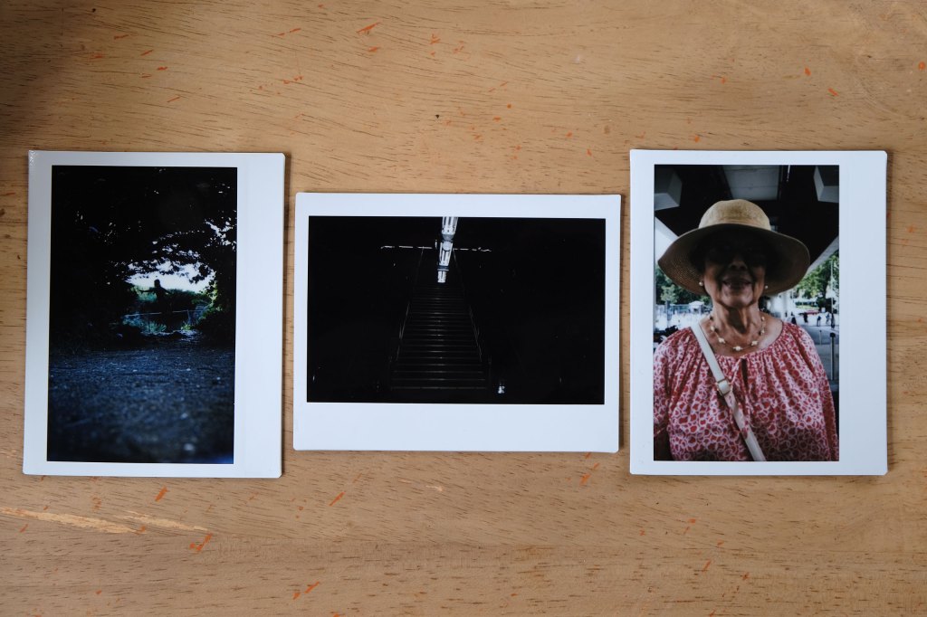 The Instax Wide 400 struggled in low light, even when flash was used.