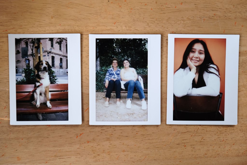 Portraits taken with the Instax Wide 400