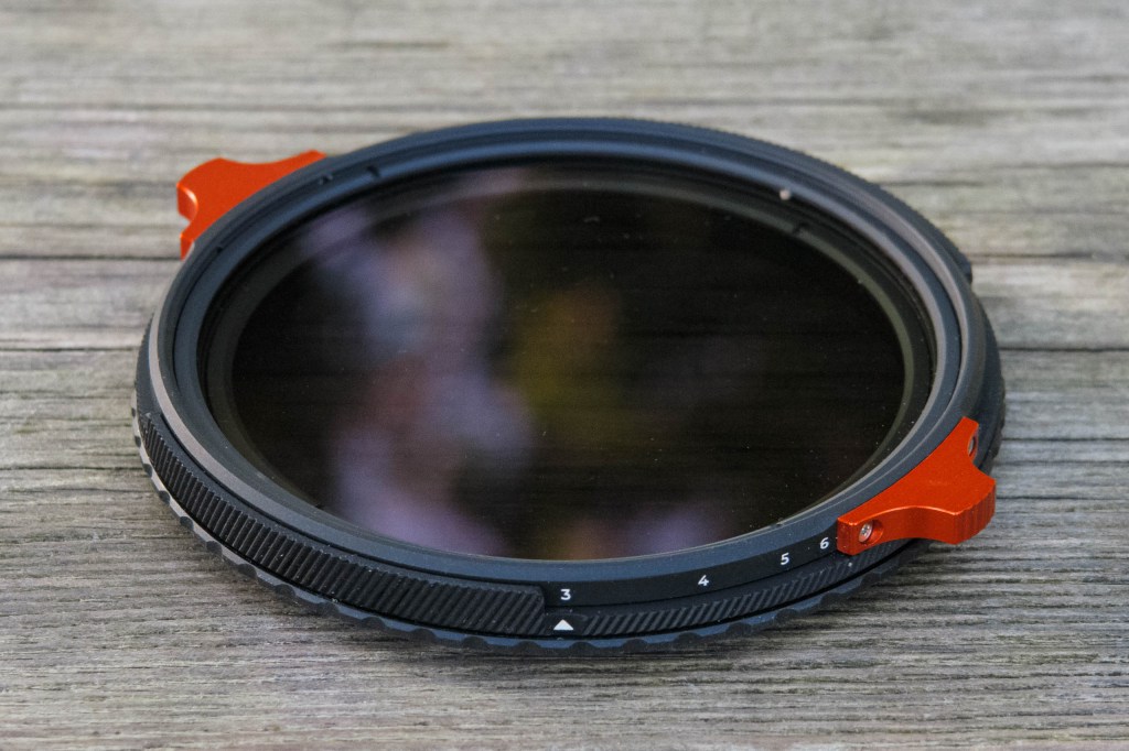 K&F Concept Variable ND4-64&CPL filter density scale