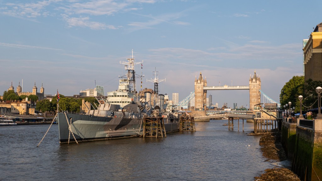 Leica D-Lux 8 HMS Belfast and Tower Bridge sample image