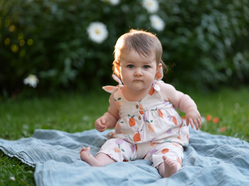 Sony FE 85mm F1.4 GM II baby sample image