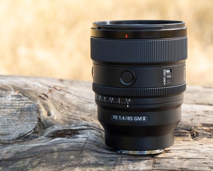 Sony FE 85mm F1.4 GM II. Credit: Amy Davies