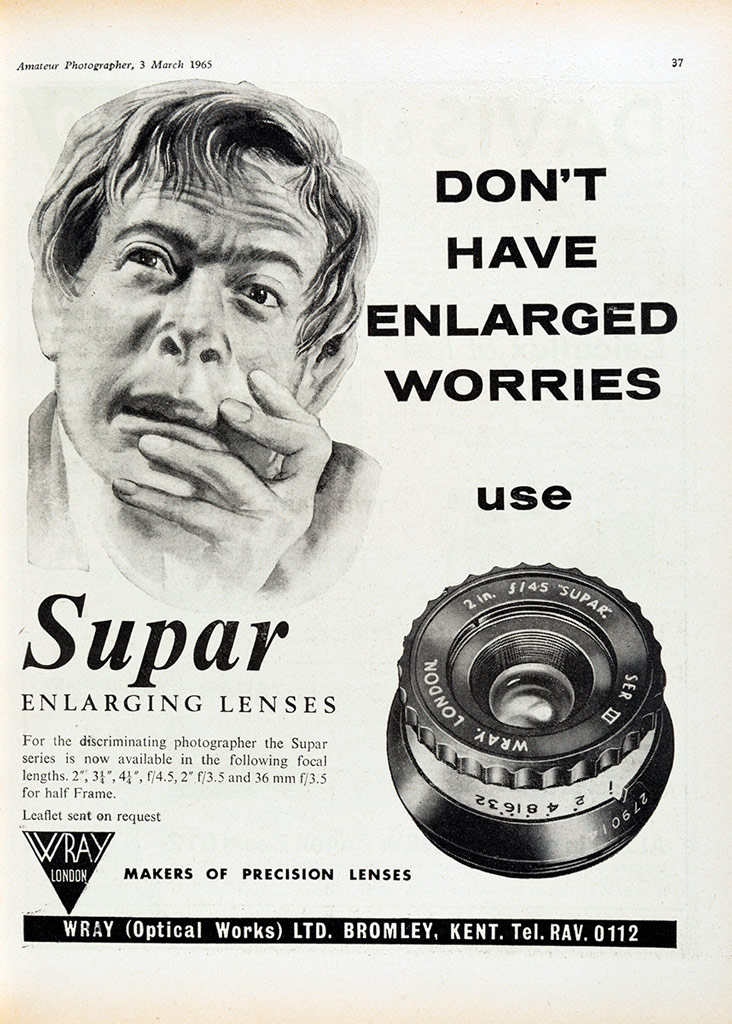 AP ad Supar enlarging lenses