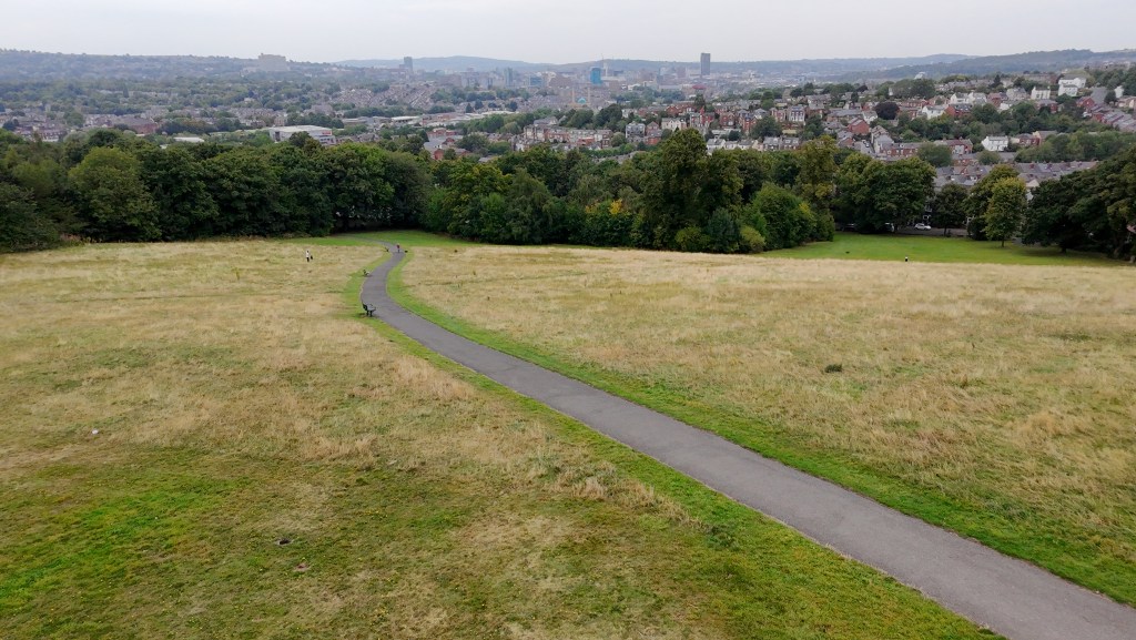 Photo taken on a grey day with the DJI Neo flying. Photo JW