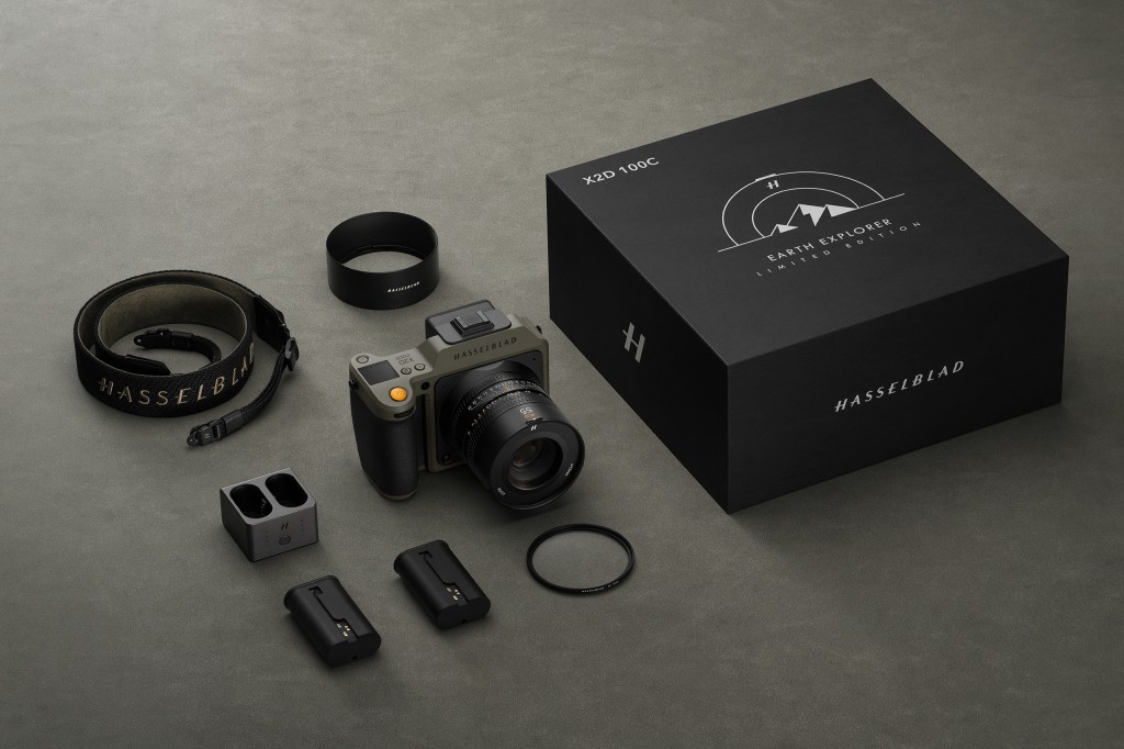 Hasselblad X2D 100C Earth Explorer Limited Edition. Image Hasselblad