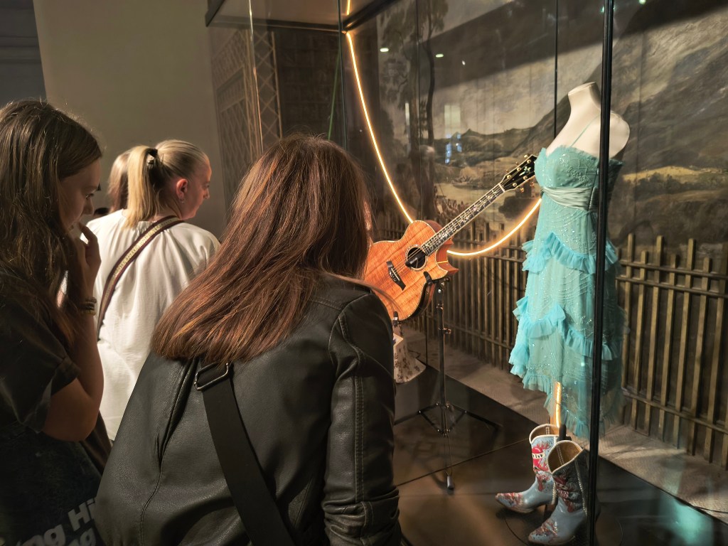 Photo taken at the Taylor Swift Songbook Trail exhibit at the V&A museum in South Kensington, London.