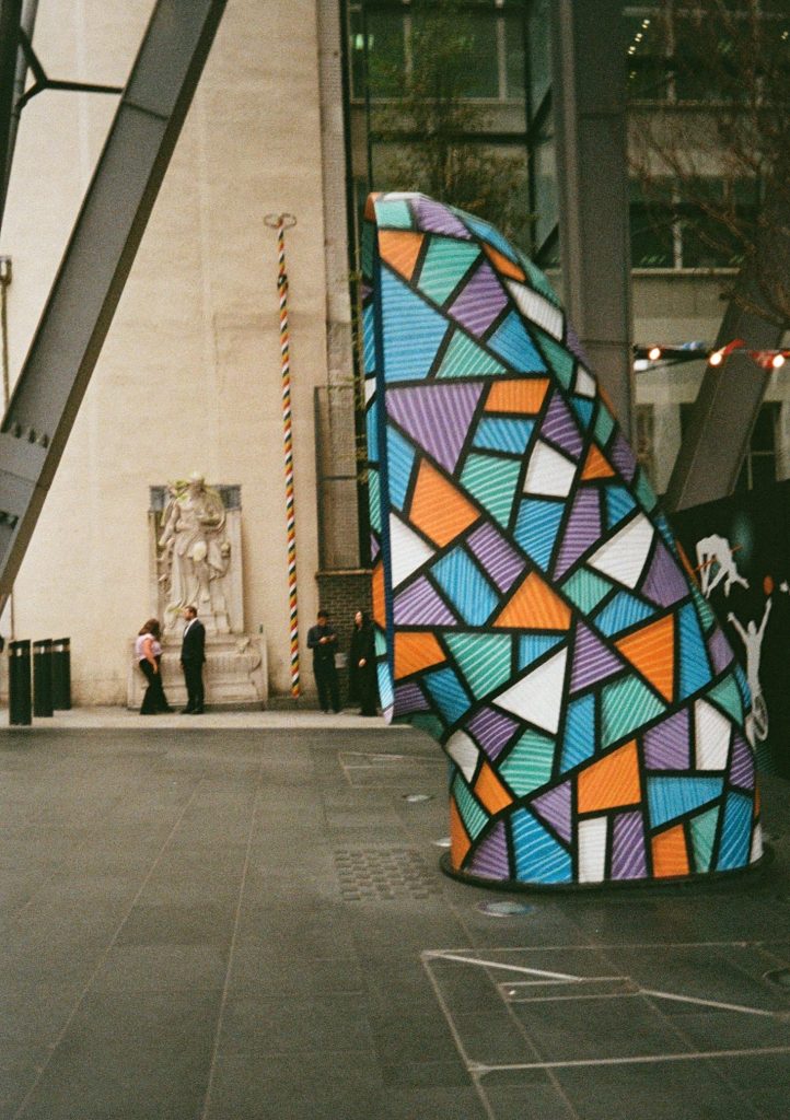 colourful sculpture