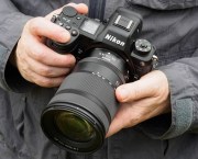 Nikon Z6III in-hand with 24-120mm f/4 lens