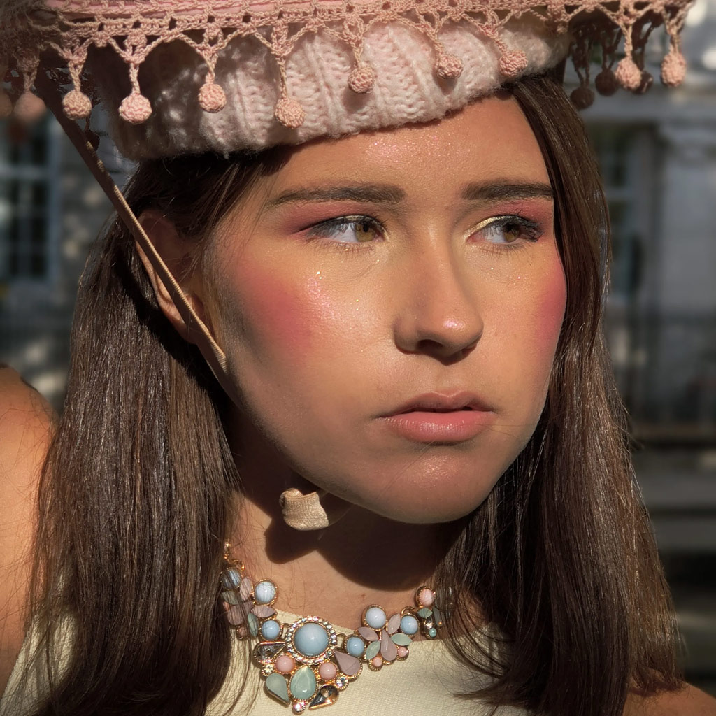Portrait taken with Motorola Edge 50 Neo portrait mode (85mm equivalent option) at London Fashion Week Pierre Garroudi fashion show. Photo: Isabella Ruffatti.