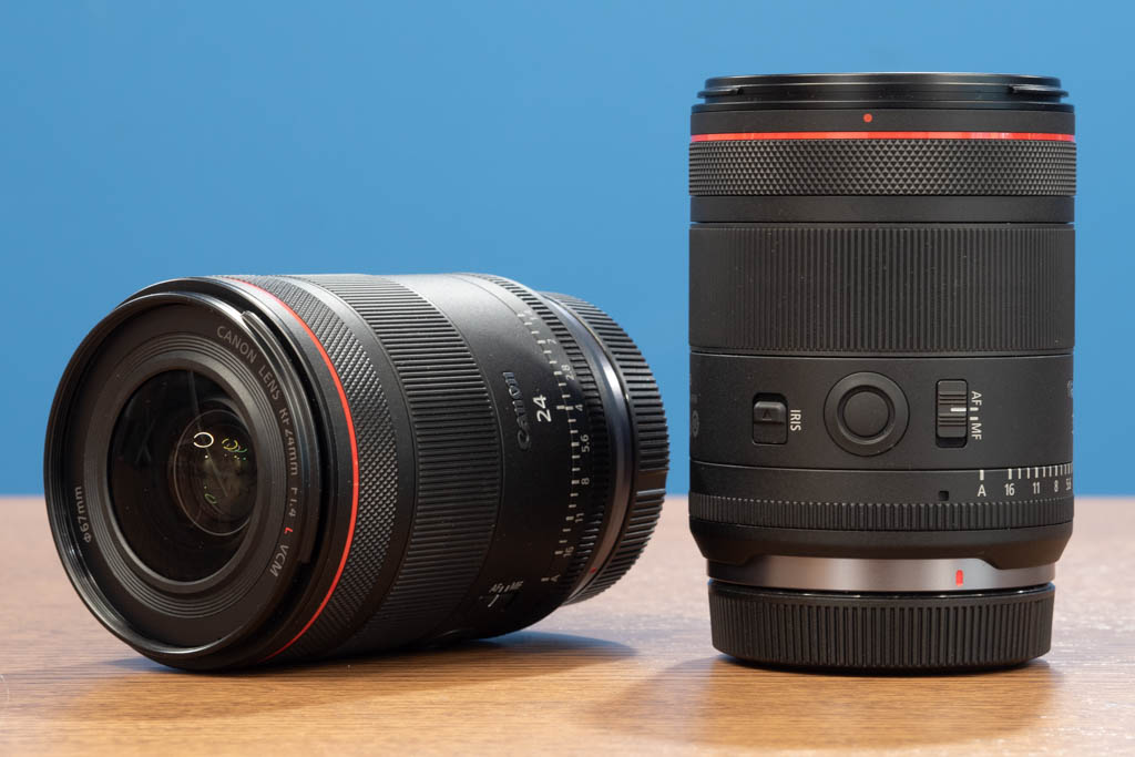 Canon RF 24mm F1.4 L VCM and Canon RF 50mm F1.4 L VCM