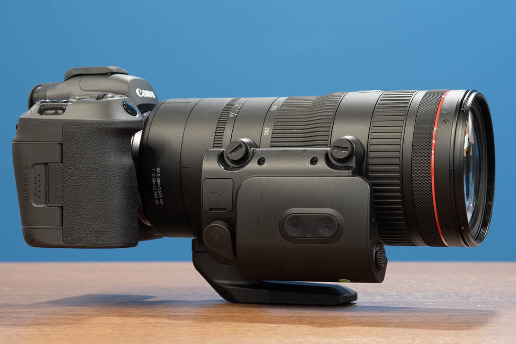 Canon RF 70-200mm F2.8L IS USM Z on the EOS R5 Mark II with the PZ-E2 powerzoom adapter