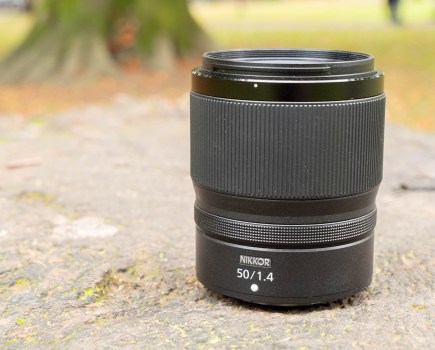 The Nikon 50mm f/1.4 lens