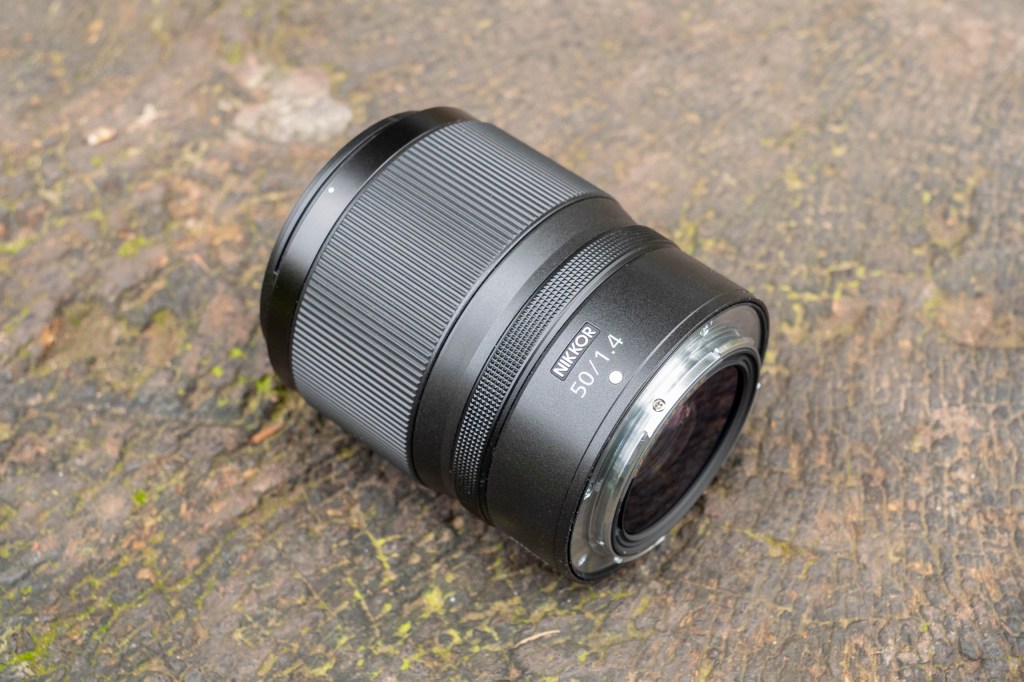 The Nikon 50mm f/1.4 lens